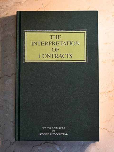 The Interpretation of Contracts, 4th ed