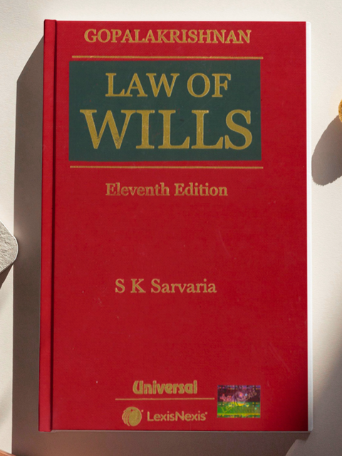 Law of Wills by Gopalakrishnan, 11th Edition | 2021