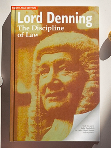 Lord Denning: The Discipline of Law