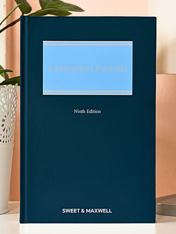 Limitation Periods. 9th Edition by Professor Andrew McGee | 2022 *
