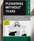 Pleadings Without Tears, 9th Edition (Edisi Bahasa Melayu)