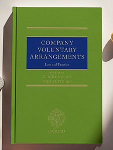 Company Voluntary Arrangements By Elaine Nolan and Tom Smith QC | 2022