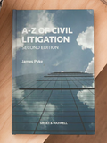 A-Z Civil Litigation (Second Edition)