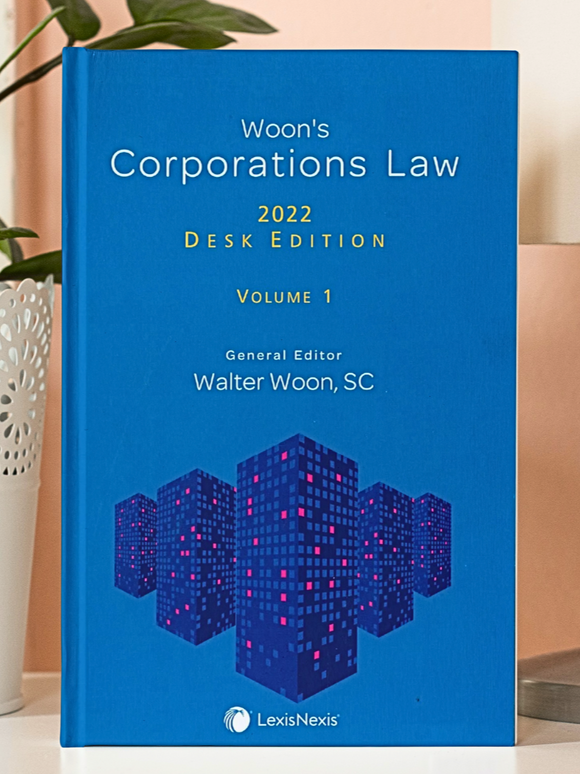 Woon’s Corporations Law 2022 Desk Edition (2 Volumes) | 2022
