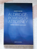 Aldridge Powers of Attorney, 11th Edition By Geoffrey S. & Susan E. | 2016