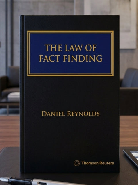 The Law of Fact Finding By Daniel Reynolds | 2026
