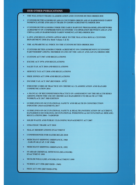 Income Tax Act 1967 (Act 53) & Details of Amendments from 1967 to 2026 (Volume I & II)