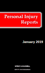 Personal Injury Reports 2019