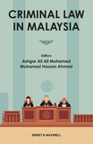 Criminal Law In Malaysia 1st Edition by Dr. Ashgar Ali Ali Mohamed & Dr. Muhammad Hassan Ahmad | 2023