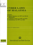 Cyber Laws of Malaysia [Digital Signature Act, Computer Crimes Act & Telemedicine Act] (As at 25th March 2023)