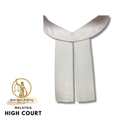 Barrister's High-Quality Cotton Luxe Neckwear (Collar and Band)