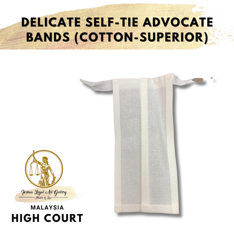 Delicate Self-Tie Advocate Bands (Cotton-Superior)