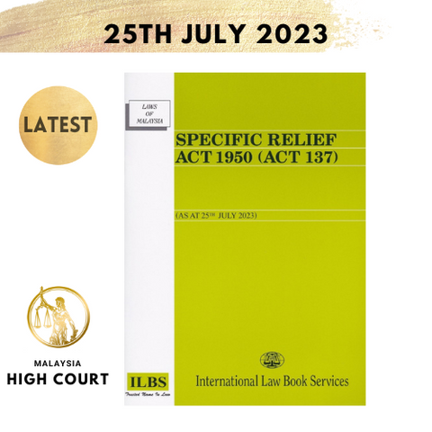 Specific Relief Act 1950 (Act 137) [As At 25th July 2023]