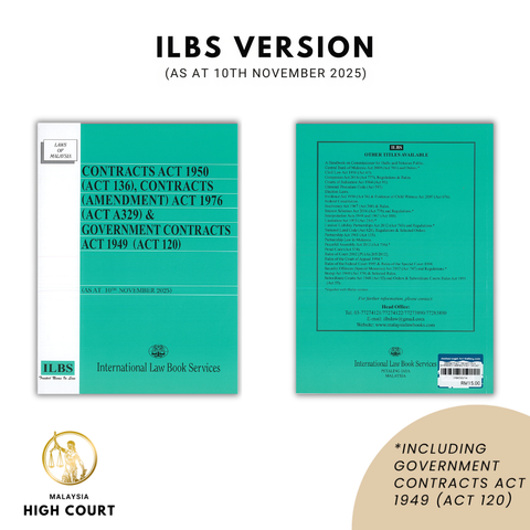 Contracts Act 1950 (Act 136) & Government Contracts Act 1949 (Act 120) [As At 10th November 2025]