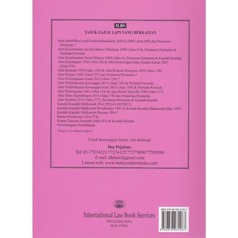 Mental Health Act 2001 (Act 615) and Regulations (Hingga 20hb Januari 2026)