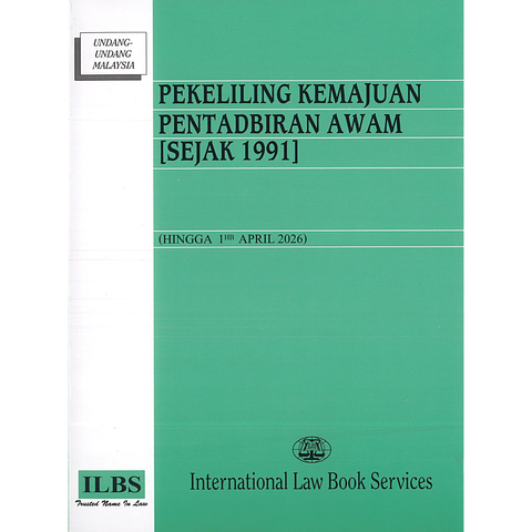 Pekeliling Kemajuan Pentadbiran Awam [Sejak 1991] [Hingga 1hb April 2026]