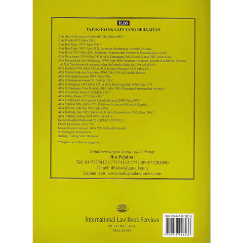 Akta Perdagangan Eletronik 2006 (Akta 658) & Electronic Commerce Act 2006 (Act 658) [Hingga 10hb April 2026]