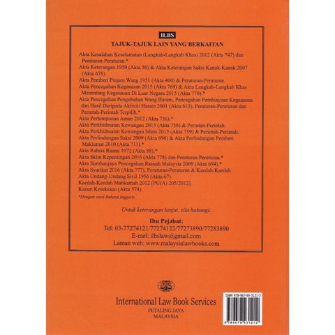Akta Bank Negara Malaysia 2009 (Akta 701) Dan Perintah [Hingga 10hb November 2025]