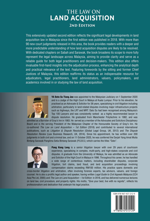 The Law On Land Acquisition, 2nd Edition | 2025*