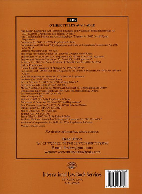 Trade Unions Act 1959 (Act 262) & Regulations [As At 5th August 2025]