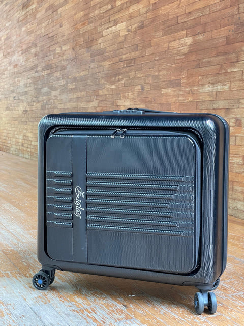 Ziglag, Trolley Bag 8 Wheels (Briefcase) TSA Expandable Luggage Bag