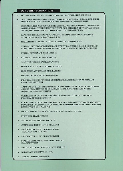 Akta Pemegang Pajak Gadai 1972 Dan Peraturan-Peraturan (Akta 81)