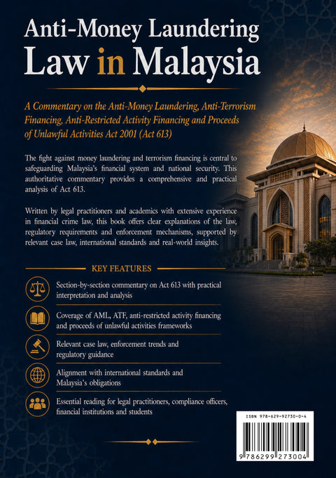 Anti-Money Laundering Law in Malaysia by Dr Mohd Yazid Zul Kepli | 2026*