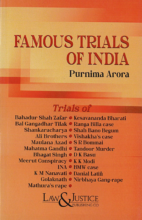 Famous Trials of India by Purnima Arora | 2025