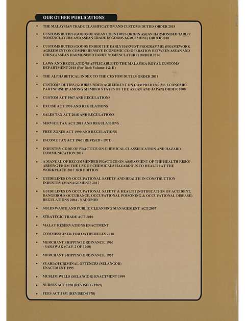 National Forestry Act 1984 (Act 313) & Wood-Based Industries (State Legislatures Competency) Act 1984 (Act 314)