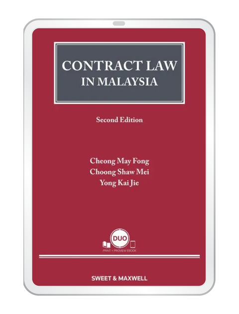 Contract Law in Malaysia, 2nd Edition by Cheong May Fong | 2025