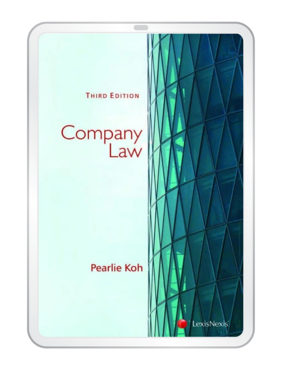 Company Law, 3rd Edition by Pearlie Koh | 2017 [eBook]