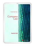 Company Law, 3rd Edition by Pearlie Koh | 2017 [eBook]