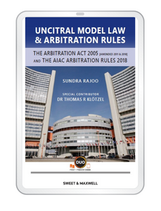 UNCITRAL Model Law & Arbitration Rules (E-book)