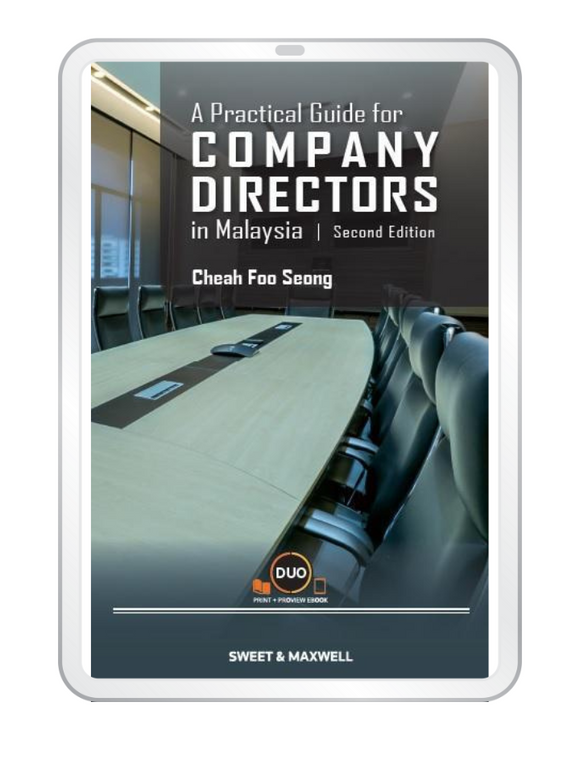 A Practical Guide for Company Directors in Malaysia 2nd Edition (E-book)
