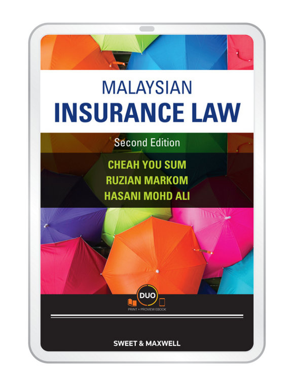 Malaysian Insurance Law, Second Edition | 2023 (E-Book)