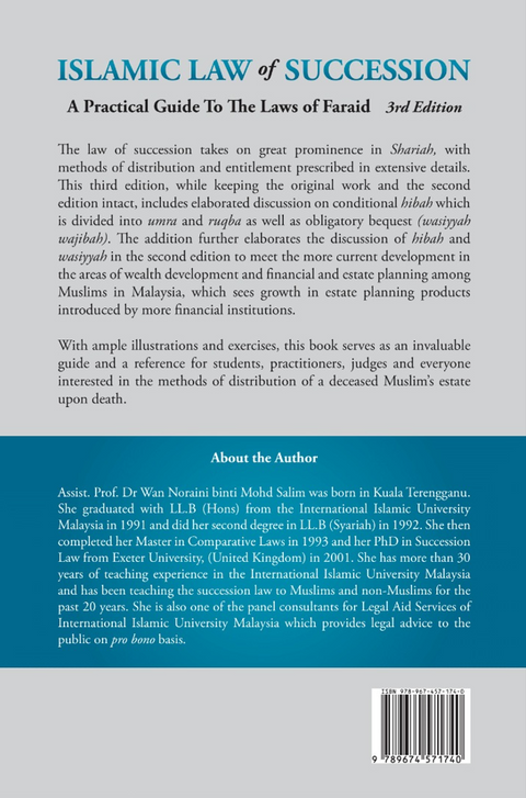 Islamic Law of Succession – A Practical Guide To The Law of Faraid, 3rd Edition | 2022