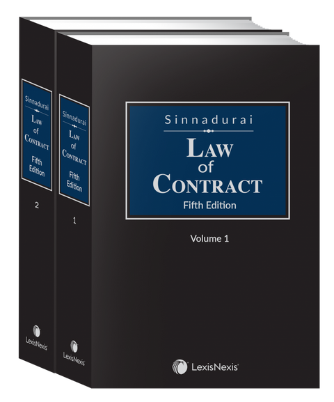 Sinnadurai Law of Contract, 5th Edition by Tan Sri Dato' Seri Dr Visu Sinnadurai | 2023