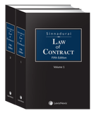Sinnadurai Law of Contract by Tan Sri Dato' Seri Dr Visu Sinnadurai & Low Weng Tchung, 5th Edition | 2023
