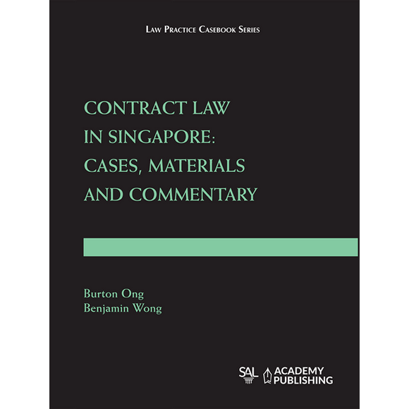 Contract Law in Singapore : Cases, Materials and Commentary freeshipping - Joshua Legal Art Gallery - Professional Law Books