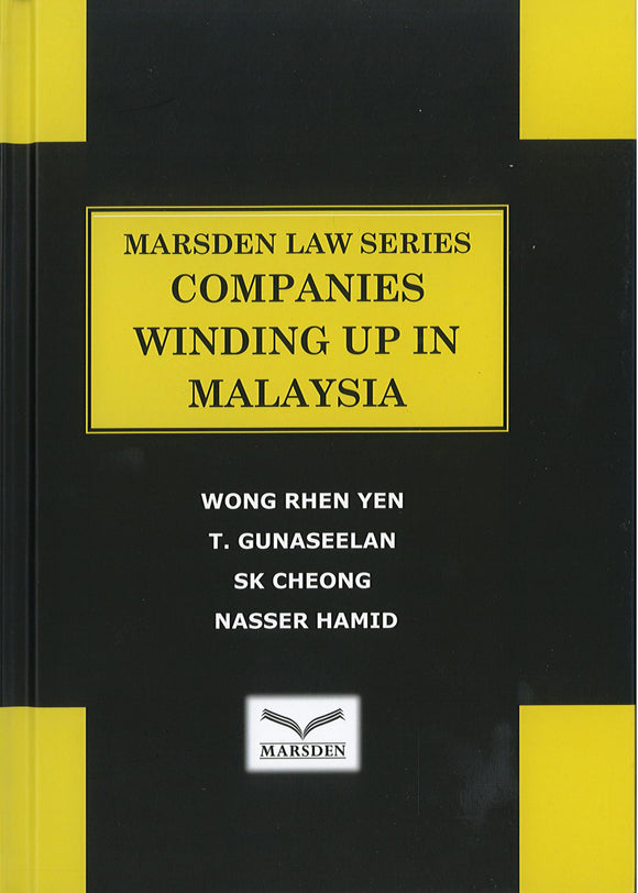 Companies Winding Up in Malaysia freeshipping - Joshua Legal Art Gallery - Professional Law Books