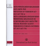 Akta Pencegahan Keganasan (Akta 769) & Akta Langkah Khas Menentang Keganasan Di Luar Negara (Akta 770) [Hingga 20.4.21]
