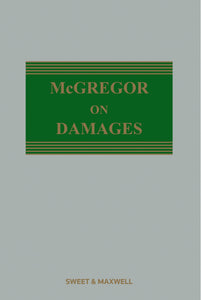 McGregor on DamageS, 20th Edition freeshipping - Joshua Legal Art Gallery - Professional Law Books