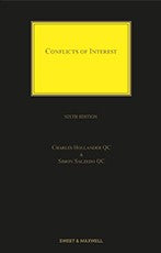 Conflicts of Interest, 6th Edition freeshipping - Joshua Legal Art Gallery - Professional Law Books