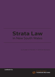 Strata Law in New South Wales freeshipping - Joshua Legal Art Gallery - Professional Law Books