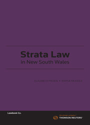 Strata Law in New South Wales freeshipping - Joshua Legal Art Gallery - Professional Law Books