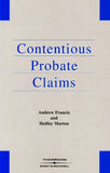 Contentious Probate Claims freeshipping - Joshua Legal Art Gallery - Professional Law Books
