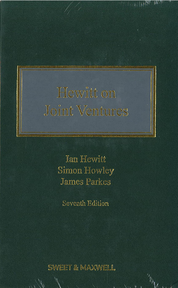 Hewitt on Joint Ventures, 7th Edition freeshipping - Joshua Legal Art Gallery - Professional Law Books