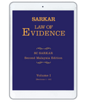 Sarkar Law of Evidence, 2nd Malaysia Edition  (E-book) freeshipping - Joshua Legal Art Gallery - Professional Law Books