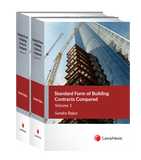 Standard Form of Building Contracts Compared (Soft Cover) by Sundra Rajoo