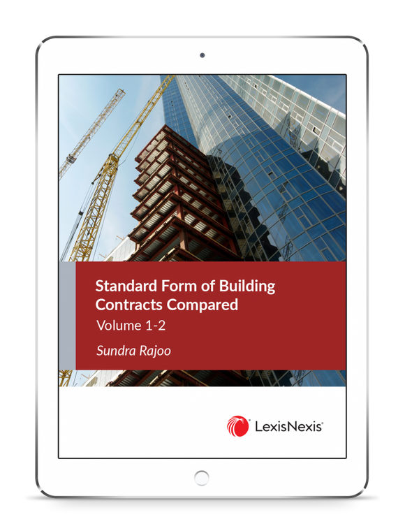 Standard Form of Building Contracts Compared by Sundra Rajoo (E-Book)